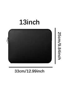 1 pieza Funda de laptop minimalista y elegante, cabe computadoras portátiles de 11"/13"/14"/15", tabletas