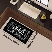 1 pieza Alfombra suave de cocina, Felpudo lavable antideslizante, Alfombra camino, Felpudo, Juego de alfombrillas de baño, sala de estar, lavandería, Alfombra de área, Decorativa apta para cocina, sala de estar, entrada, balcón, decoración del hogar, anti-suciedad, cafetería, bar, fiesta, regalo festivo, Alfombra de piso de dormitorio, Alfombra de baño, Decoración de habitación, Decoración de cocina, Diseño de reno en marco azul y blanco a rayas de fondo colorido