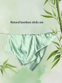 1 pièce Chiffon en fibre de verre de bambou : antibactérien, anti-moisissure, 100 %, très absorbant, dégraissant épais - Convient pour la salle de bain, la cuisine, la voiture et les animaux domestiques, adieu les serviettes en papier, adoptez.