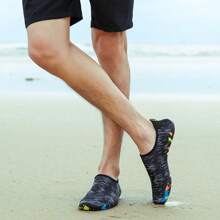 Zapatos de playa de secado rápido unisex, para playa, piscina, surf, natación, pies descalzos, zapatos de pareja, hombres/mujeres fitness, gimnasia, yoga, senderismo, camping, deportes al aire libre, livianos y transpirables, artículos esenciales para viajes y vacaciones