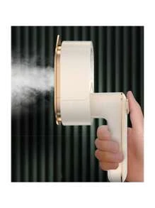 1 pieza Plancha de vapor plegable, con vaporizador plegable, calentamiento rápido, plancha de vapor portátil y mini - Adecuado para viajes y uso doméstico, calentamiento rápido, plegable, rotatorio, asa antideslizante (Nota: Todos los productos se someten a pruebas de pulverización de agua en fábrica, y puede haber algunos residuos de agua en el interior cuando reciba el artículo, lo cual es un fenómeno normal)