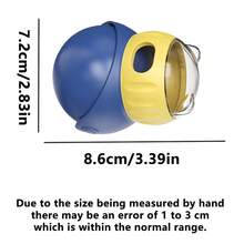 1pc New Bestselling Food Dispensing Rocking Owl Cat Toy, Exercises Cats, Suitable For Cats And Dogs - Multicolor - View 2