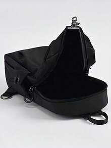 Nouveau sac poitrine pour hommes. Nouveau sac à dos multifonctionnel  de marque mode et imperméable pour hommes - Noir - Voir 4