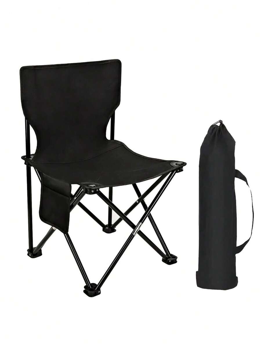 1件装便携式折叠椅，轻便折叠椅，紧凑型草坪凳，折叠式庭院椅，轻便沙滩椅，钓鱼运动凳，靠背椅，户外长椅，耐用钢架牛津布背包椅，露营钓鱼凳艺术凳，户外野餐椅 - 彩色 - 查看 1