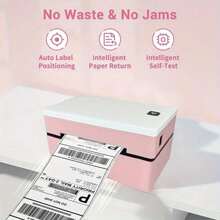 Marklife Marklife D200 UK Plug Thermal Label Printer, Wireless 4x6 4X4 Transport Label Printer Compatible, Widely Used In Various Transport Labels, Transport Packages, Home, Small And Medium-Sized Business
