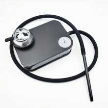 Zestaw Shisha Shisha z 1 wężem Shisha akrylowy wazon Silikonowa miska i pokrywa do fajki wodnej Gorące serce Miłość Styl Walentynki Prezenty dla par