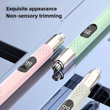 Nose Hair Trimmer, Portable Electric Nose Hair Trimmer, Suitable For Men And Women, No Damage To Hair, No Pain, Stylish And Simple, USB Charging, Suitable For Nose Hair, Eyebrow And Ear Hair Trimming