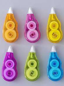 6/3PCS Correction Tape, Easy To Use Instant Correction, Suitable For Students, Office Staff Use