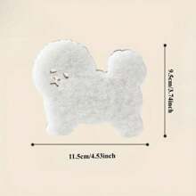 4pcs/Set Cute Puppy Shaped Kitchen Sponges - No Scratch, Multi-Layer Cleaning Sponges Suitable For Dishes And Pots, Ideal For Home And Restaurant