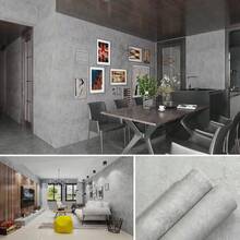 ucdfi 1Roll Light Gray Bedroom Decor Wallpaper Roll Peel And Stick, Matte Concrete Countertop Contact Paper Self Adhesive Removable Stickers, Vinyl Retro Cement Wall Paper For Bathroom Decor Kitchen Drawers Home Decor Living Room Decor House Decor Wallpapers Kitchen Decor Wall Art - Light Grey - View 4