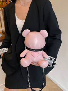 Cute Cartoon Bear Backpack Shoulder Bag Crossbody Bag