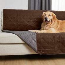 Waterproof Dog Bed Cover, Pet Blanket Furniture, Sofa, Couch, Crate, Car, Sofa Throw Essential Cats And Dogs, Tear And Slip Resistant Leakproof Cushion Cover, 40x50 Charcoal - 巧克力 - 查看 1