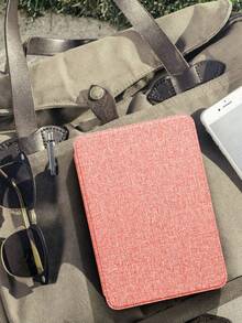 Case For Kindle Paperwhite & Kindle Paperwhite Signature Edition Slim Fabric Cover, Lightweight PU Leather Smart Cover With Auto Sleep/Wake For Paperwhite E-Reader - Pink - View 9