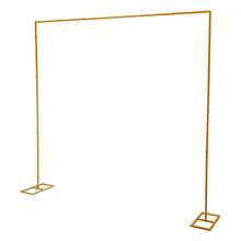 婚礼支架 婚礼背景支架 装饰拱门支架 2.4*2.4米 金色 夏季生日礼物 沙滩 返校学习用品 房间装饰 - 金色 - 查看 10