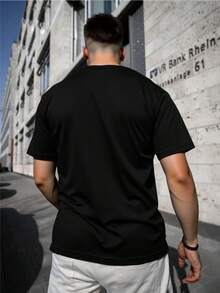 Playera Camiseta Gordas LL Unisex Oversize - Negro - Ver 3