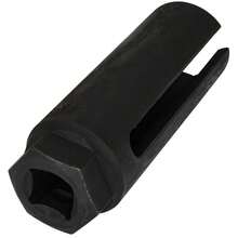 22mm O2 Car Oxygen Sensor Remover Installer Socket Lambda Tool 1/2" Drive Steel - Black - View 7