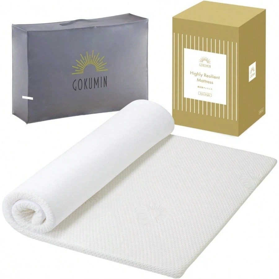 GOKUMIN 床垫 高回弹床垫 厚度4厘米 硬 180N 耐压分散
