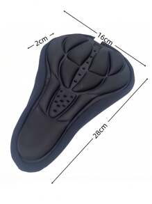 1pc Breathable Bicycle Seat Cover, Mountain Bike 3D Padded Saddle Cover, Comfortable And Non-Slip For Cycling, Suitable For Various Riding Sports, Daily Commute And Long-Distance Cycling