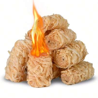 72pcs Odorless Charcoal Fire Starters - All-Weather, Perfect For Grills, Fire Pits, Fireplaces, BBQs & Wood Stoves, Smoker