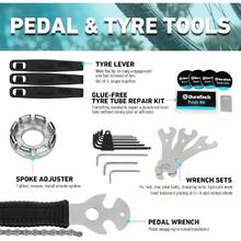 41-Piece Professional Bicycle Repair Set, Bicycle Repair Kit With Tool Box, Bike Tool Kit, Home Multi-Purpose Repair Kit, Suitable For Professional Bicycle Repair, Home Routine Repair, DIY - 1 - View 5