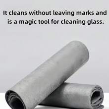 5pcs Magic Microfiber Cleaning Cloths - Streak-Free, Lint-Free For Glass & Mirrors, Ideal For Home Use, Kitchen, Bathroom, Car & Outdoor