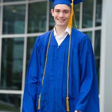 Individual Honorary Cord For School Graduation - Gold - View 2