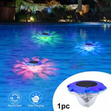 Solarschwimmende Poolbeleuchtung, RGB-Farbwechsel schwimmende Poolbeleuchtung, IP68 wasserdichte schwimmende Solar-LED-Poolbeleuchtung, die aufgehängt werden kann, geeignet für Sommerpools, Whirlpools, Hochzeiten, Wege und Partydekorationen.