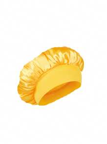1 pièce / 2 pièces Nouvelle casquette de sommeil élastique à large bord en satin doux et respirant, style mode décontracté et confortable pour usage quotidien