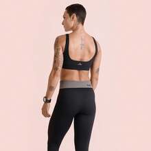 Women's Sports Top Max Lupo Seamless Gym New Launch - màu đen - Xem 3