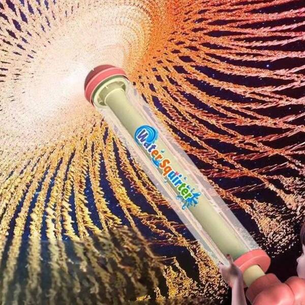Herausziehbare Outdoor Feuerwerk Wasserpistole, Wasserpistole, Wassersprühpistole, Wasserkampf, Sommer Strand Wasserspiele, Drehende Feuerwerk Wasserpumpe