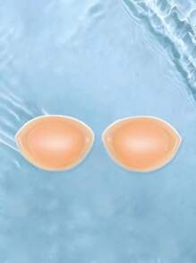 Transparent/Skin Tone Silicone Push Up Bra, Reusable Soft Breast Cup, Can Enhance The Bust Circumference Of Bras, Swimsuits, Bikinis, Help To Improve And Enhance Bust Circumference, Washable Silicone Material, Bra Accessories For Evening Dresses And Party Wear