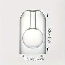 香薰扩散器，无焰精油扩散瓶，简约藤条香薰扩散器，透明玻璃香薰扩散器，适用于家庭、房间装饰、新房、节日礼物、乔迁之喜（仅扩散瓶，不含芦苇） - 透明 - 查看 13