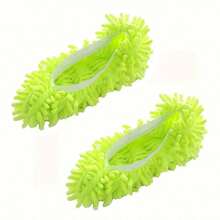 Slouchy Floor Cleaning Mop Slippers - Detachable And Washable Slouchy Mop Slipper Heads, Reusable Floor Cleaning Shoe Covers, Suitable For Bathroom, Home And School Cleaning Supplies