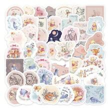Disney ​​Bulk 50 Pcs Disney Classic Winnie Stickers Pack - Matte Vinyl Waterproof For Multi-Surface Decoration (3D Foam Effects & Honeycomb Texture)​, School Supplies,Back To School