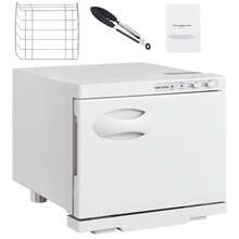 Hot Towel Warmer, 8L Spa Hot Towel Warmer Cabinet, 2-In-1 Towel Warmer With Stainless Steel Rack, Holds Up To 16 Towels, All-Round Heating For Facials, SPA, Massage, Salon, Bathroom, Esthetician