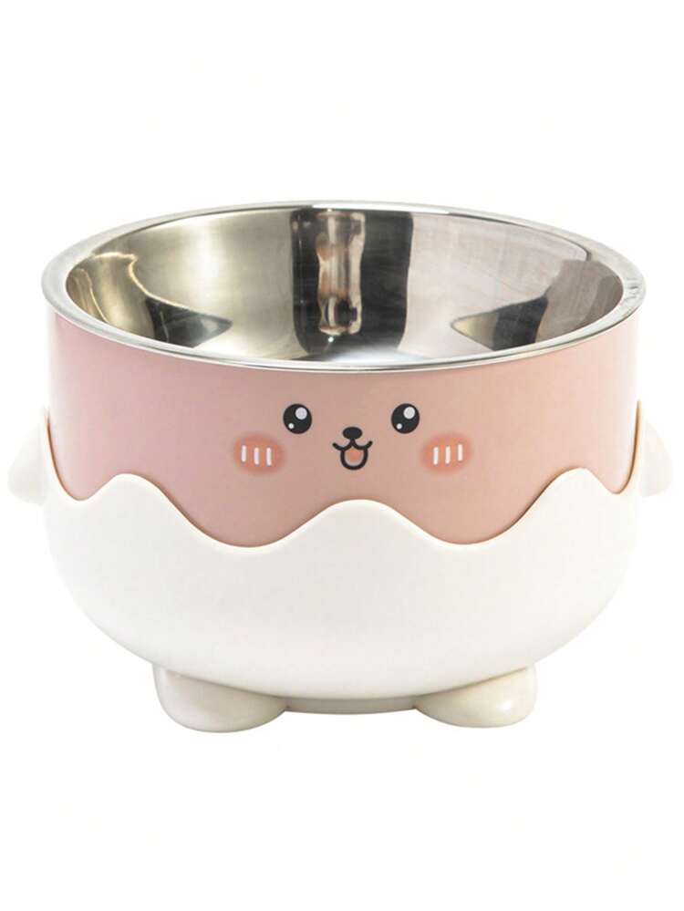 1pc Large Diameter Anti-Spill Pet Bowl For Cats & Dogs - Multicolor - View 12