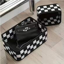 1 Stück/2 Stück/3 Stück Filz Aufbewahrungsboxen, koreanisches Design, beliebter Aufbewahrungsorganizer, geeignet für dSchulanfangule, Heimdekoration, große Kapazität für Kleidung, Spielsachen, Bücher, zufälliger Stil Lieferung