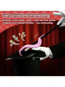 6 Stücke/12 Stücke/1 Stück/9 Stücke Regenbogen-Augen Beweglicher Zauberwurm, Plüschiger verdrehter Wurm Zauber Spielzeug Party Geschenk (Farben der Stücke werden zufällig versendet)