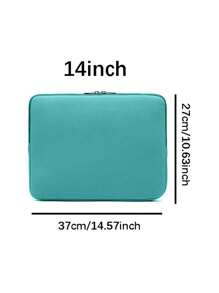 1 pieza Funda de laptop minimalista y elegante, cabe computadoras portátiles de 11"/13"/14"/15", tabletas