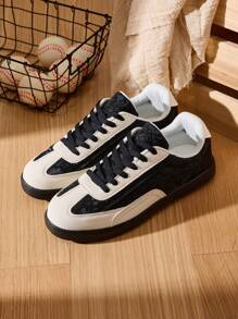 Casual, Comfortable, Fashion Slip-Resistant Flat Outdoor Running Shoes For Young Men, Suitable For Spring/Autumn