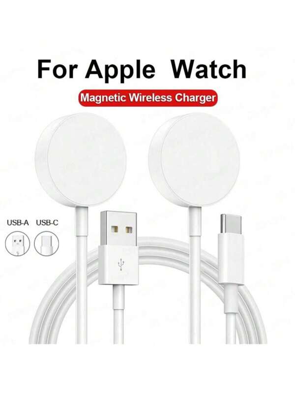 USB-C Magnetic Watch Charger, Portable Wireless Magnetic Charger Compatible With Apple Watch Series Ultra/9/8/7/6/SE/SE2/5/4/3/2/1