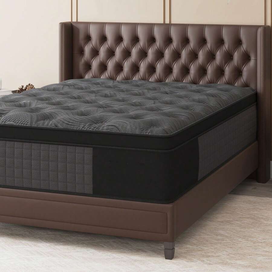 Duchessz 10"12" 14" Gel Memory Foam Pocket Spring Mattress Twin Full Queen King In A Box Medium Firm - 10 Inch - View 1