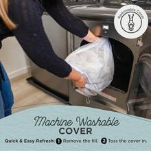 Best Friends By Sheri Lounge Bed Calming Faux Fur Dog Bed, Gray, Large, 36 X 27