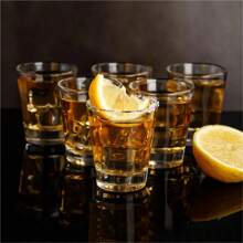 1oz Small Liquor Glass, Suitable For Hotels, Commercial, And Home Use