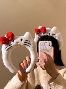 Sanrio 1 szt. Sanrio Hello Kittys Kulomi Characters LimitedCute KT Headband Hello Kitty's Friends, KT Figure Cartoon Cute Figure Ornament Gifts Halloween Decoration Birthday Gifts, Kitty Cat Party Gifts Christmas Gifts