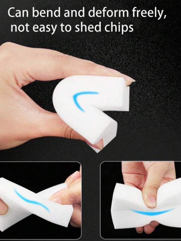 100/10/5 pezzi Spugne multifunzione in melammina - Gomme magiche per pulizia di scarpe, rimozione macchie, lavaggio piatti e pulizia di auto e cucina (Piccoli difetti non influiscono sull'utilizzo)