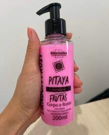 Kit completo Esfoliante + Hidratante Corpo e Rosto de Pitaya Rhenuks