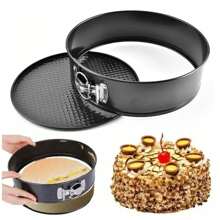 Kit Forma De Bolo Assadeira Forma Fundo Removível Antiaderente Para Cozinha Alta Qualidade Premium