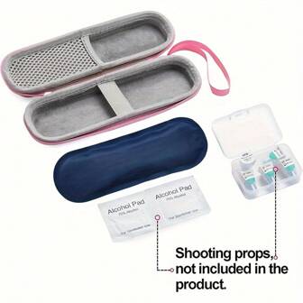Insulin Refrigerated Travel Case, Portable Insulin Travel Case, 2-4 Hour Refrigeration, Comes With 1 65g Reusable Ice Pack