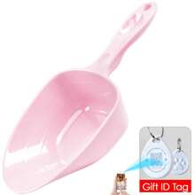 1Pc Food Scoops For Kitchens, Bars, Parties, Weddings, Practical Scoops For Shaved Ice, Pet Food Scoops, Cat And Dog Food Cups, 1 Cup Melamine Food Scoops With Measurement Lines (Including 1 Cup, 1/2 Cup, 1/4 Cup), Melamine Shovels